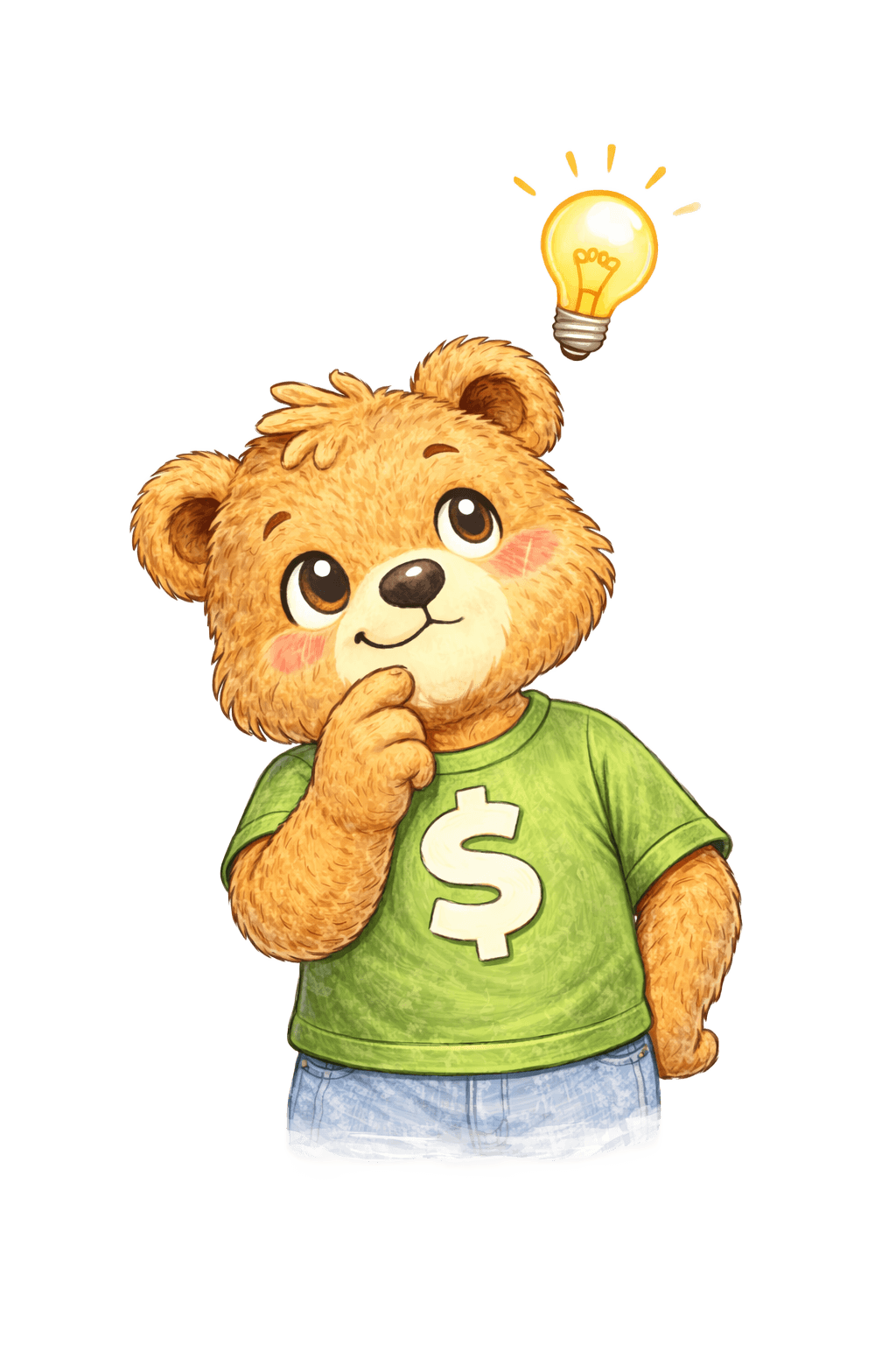 Billy the bear (thinking)